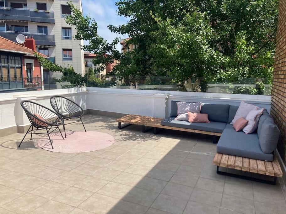 게초 Atico Con Preciosa Terraza En Algorta 아파트 외부 사진